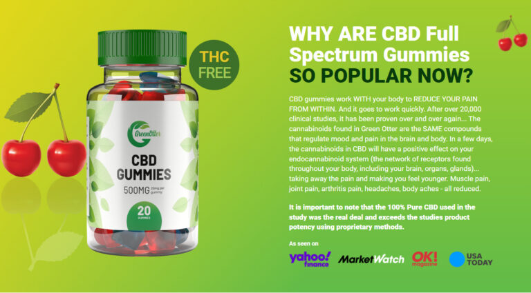 Green Otter CBD Gummies