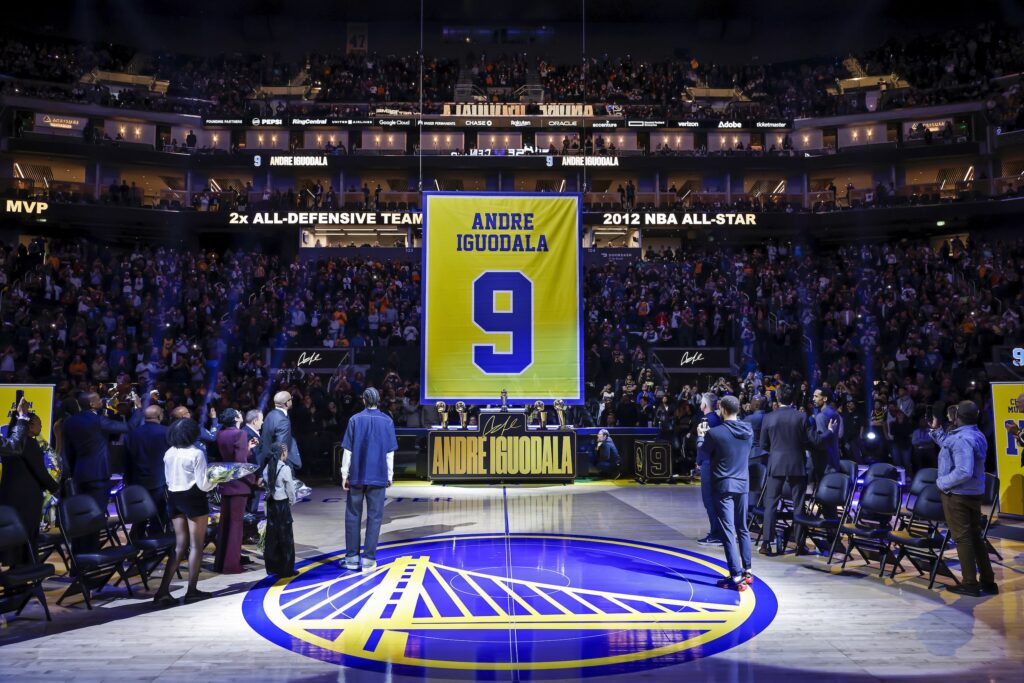 Andre Iguodala has number retired by Warriors