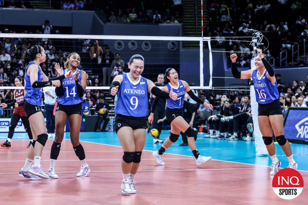 Ateneo sweeps UP to bag first win in women’s volleyball